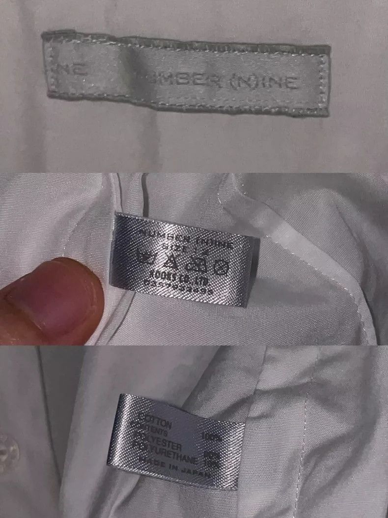 Number (N)ine Number (N)ineREDISUN capped tassel white shirt 2503-Nextarr Size US XL / EU 56 / 4 - 7 Thumbnail