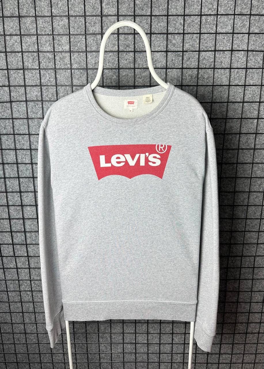 Levi's Levis sweatshirt spellout size Medium Size US M / EU 48-50 / 2 - 1 Thumbnail