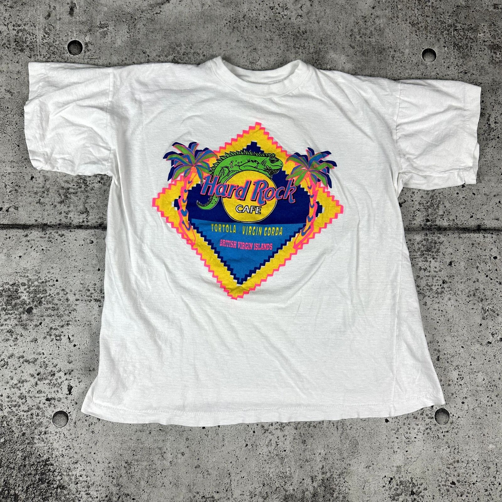 Hard Rock Cafe Hard Rock Cafe Tortola Virgin Gorda UK Virgin Island Medium Size US M / EU 48-50 / 2 - 1 Thumbnail
