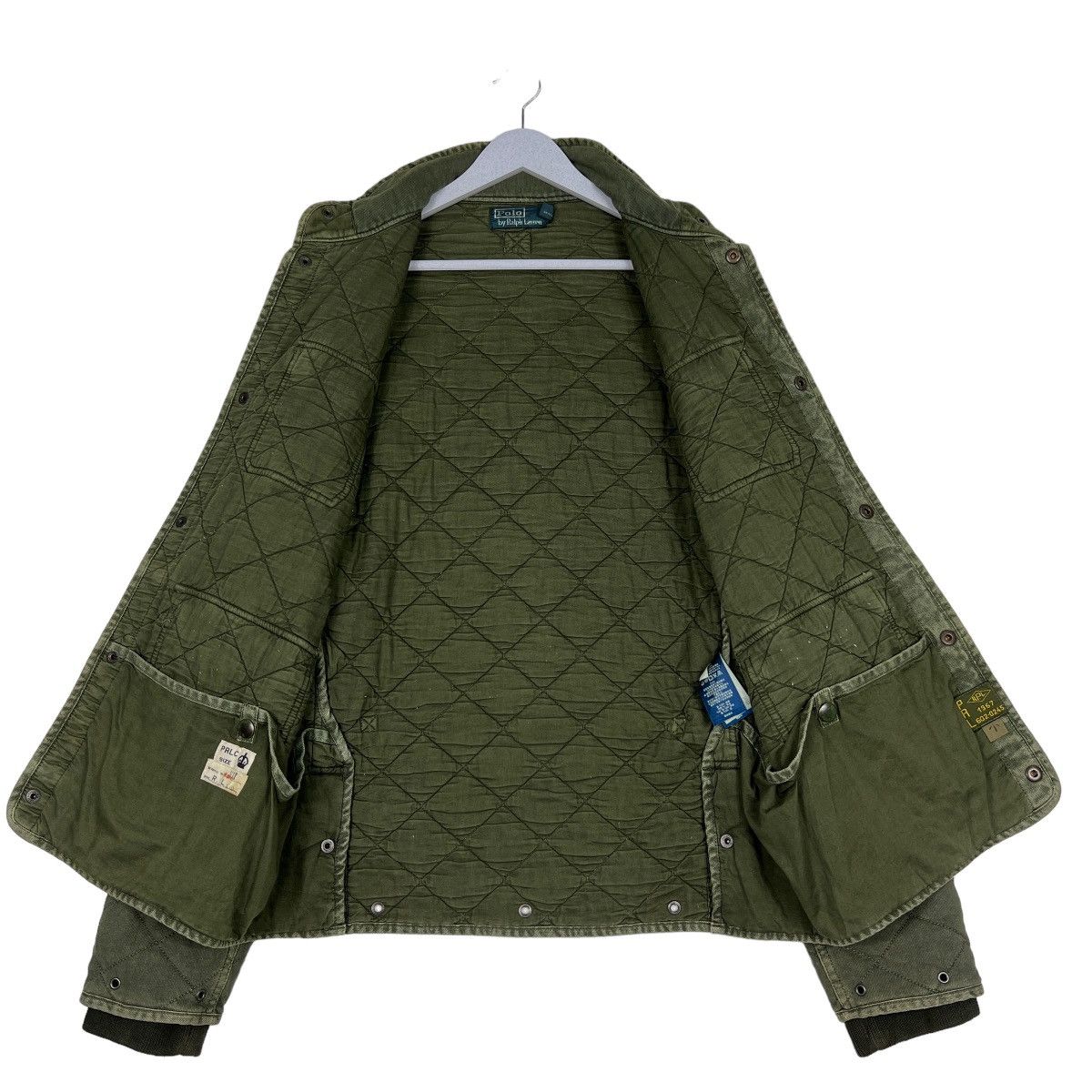 Polo Ralph Lauren 🔥 VINTAGE POLO RALPH LAUREN MILITARY STYLE JACKET Size US M / EU 48-50 / 2 - 12 Thumbnail