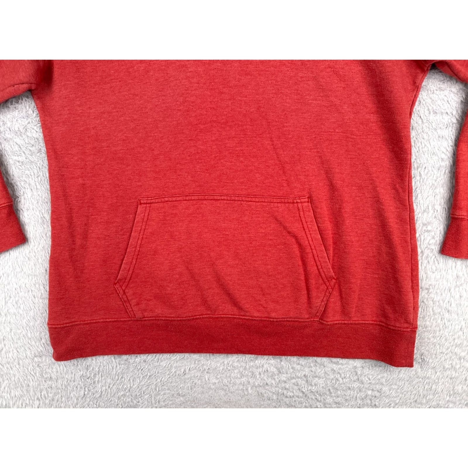 The North Face The North Face Hoodie Womens XL Red Heather Pullover Cotton Blend Logo Pocket Size XL / US 12-14 / IT 48-50 - 5 Thumbnail