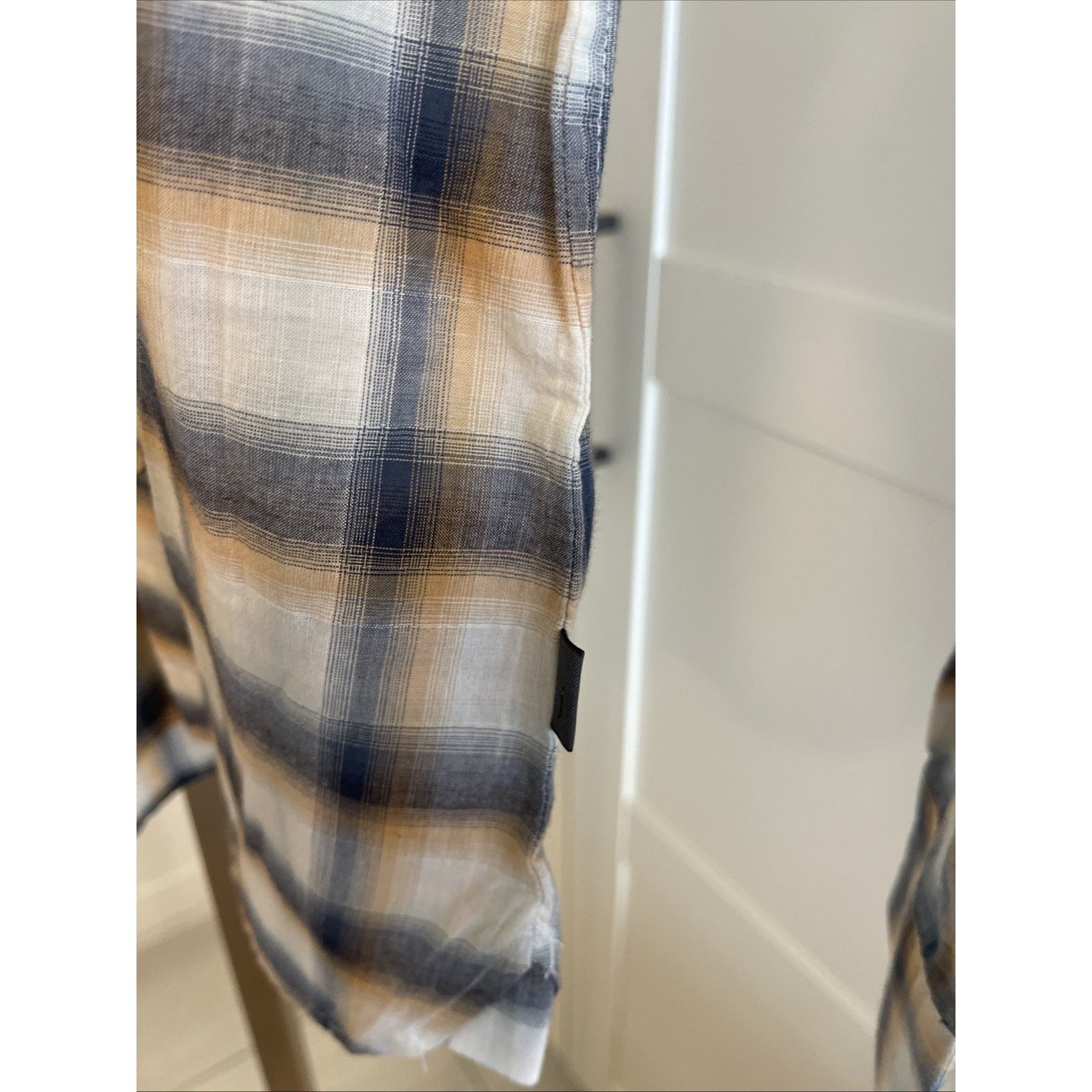 John Varvatos NWT: John Varvatos Ross Slim Fit Plaid Button-up Shirt Size US XS / EU 42 / 0 - 8 Thumbnail