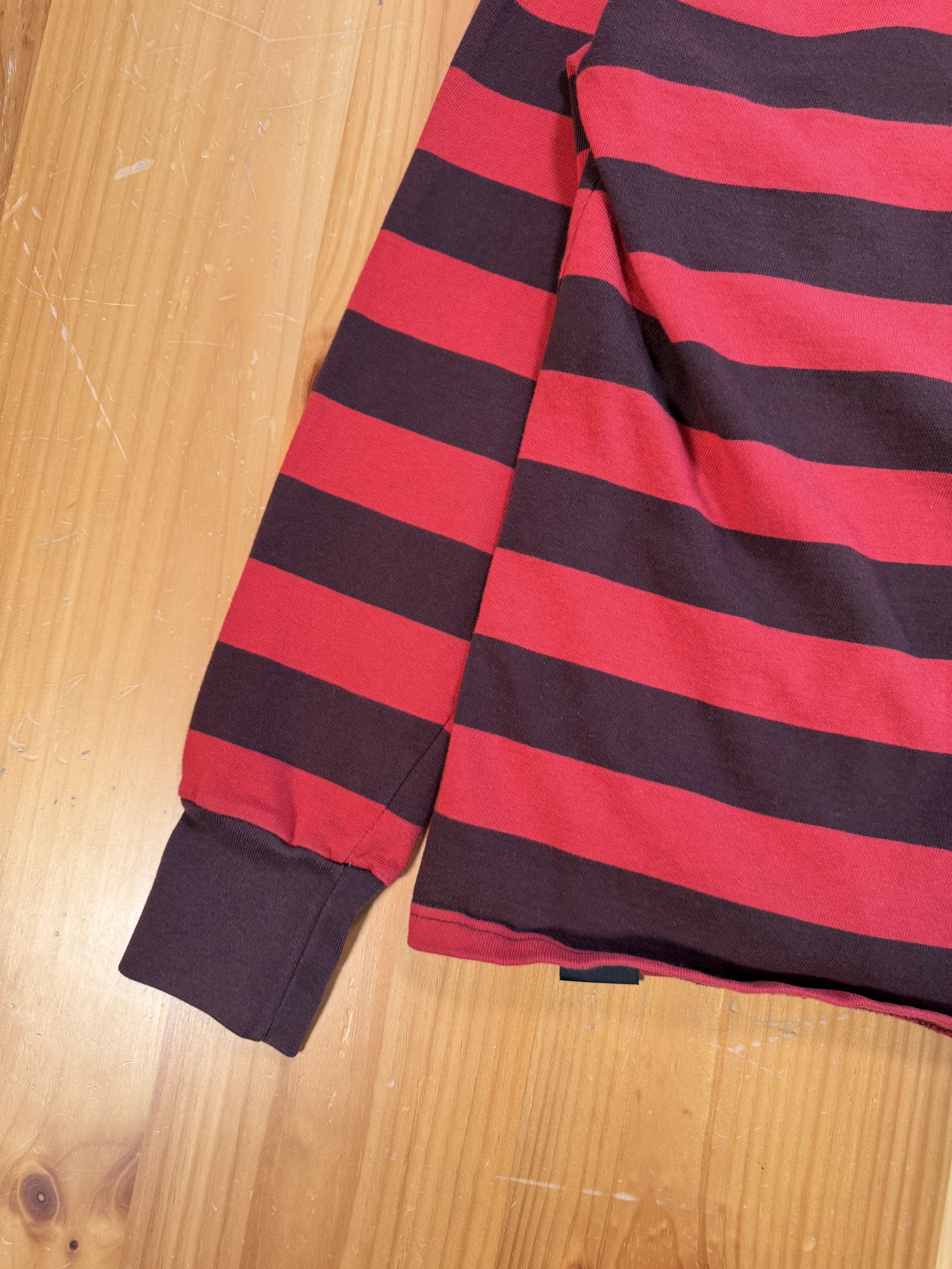 Undercover Undercover FW 2003 Stripe Long sleeve t shirt Size US XL / EU 56 / 4 - 6 Thumbnail