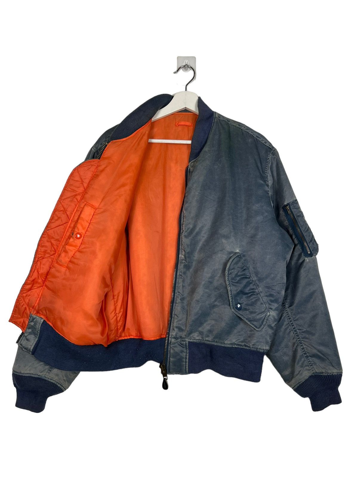 Japanese Brand 🔥 VINTAGE RIOT RIOT MA-1 BOMBER JACKET Size US L / EU 52-54 / 3 - 9 Thumbnail