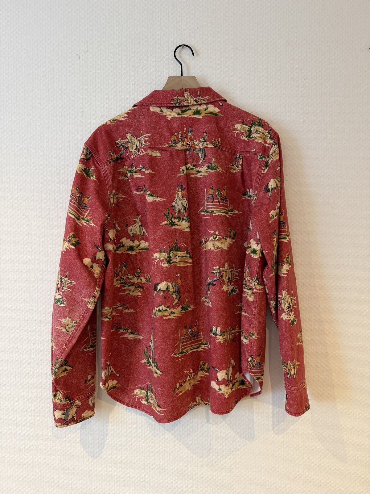 Aime Leon Dore Western Print Heavy Work Shirt Size US XL / EU 56 / 4 - 2 Thumbnail