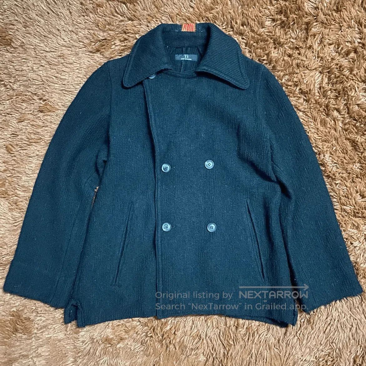 Yohji Yamamoto Sz 3 Yohji Yamamoto Y's 90S Vintage Knitwear Jacket. Size US L / EU 52-54 / 3 - 2 Thumbnail