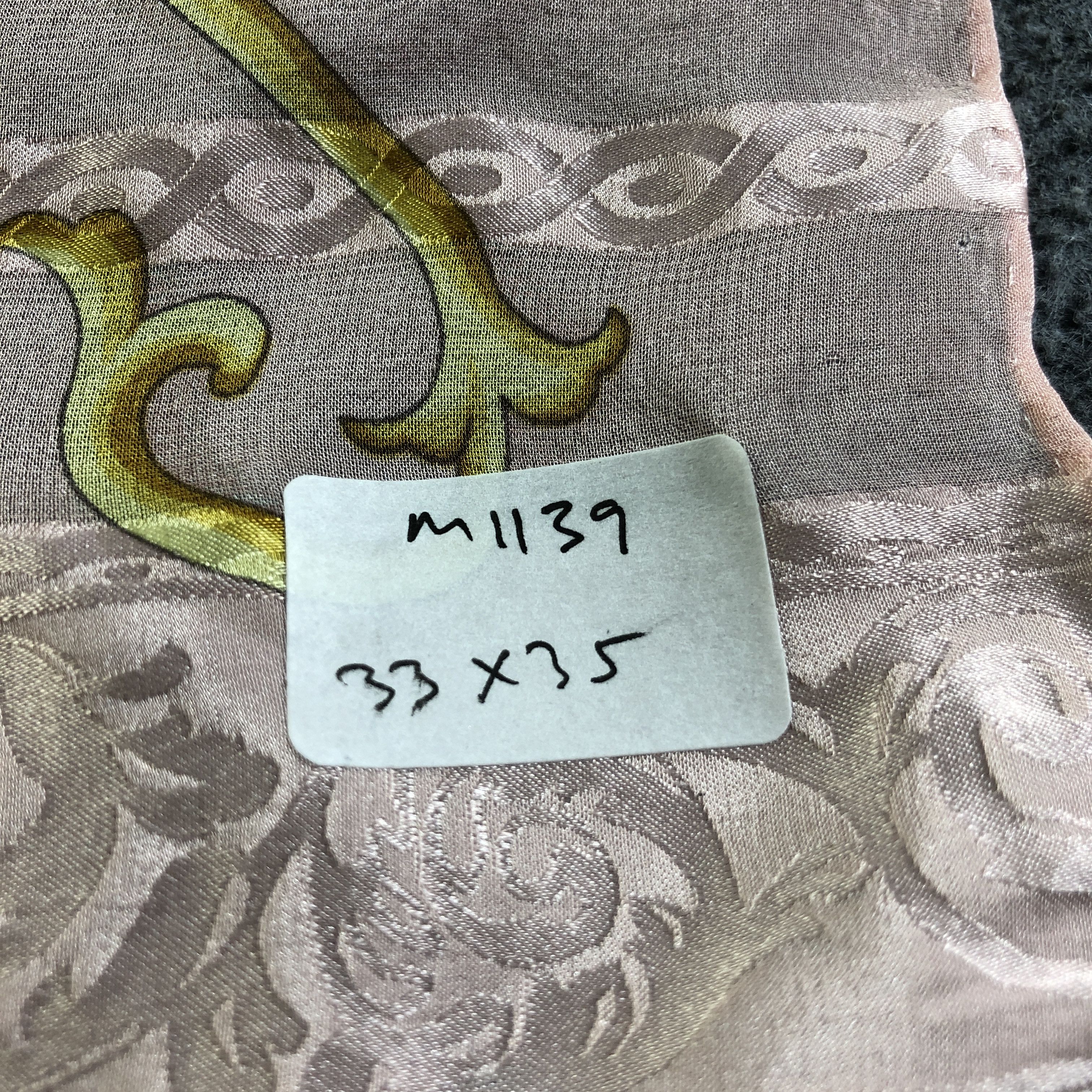 Vintage Rochas Floral Hand Rolled Silk Scarf M1139 Size ONE SIZE - 19 Thumbnail