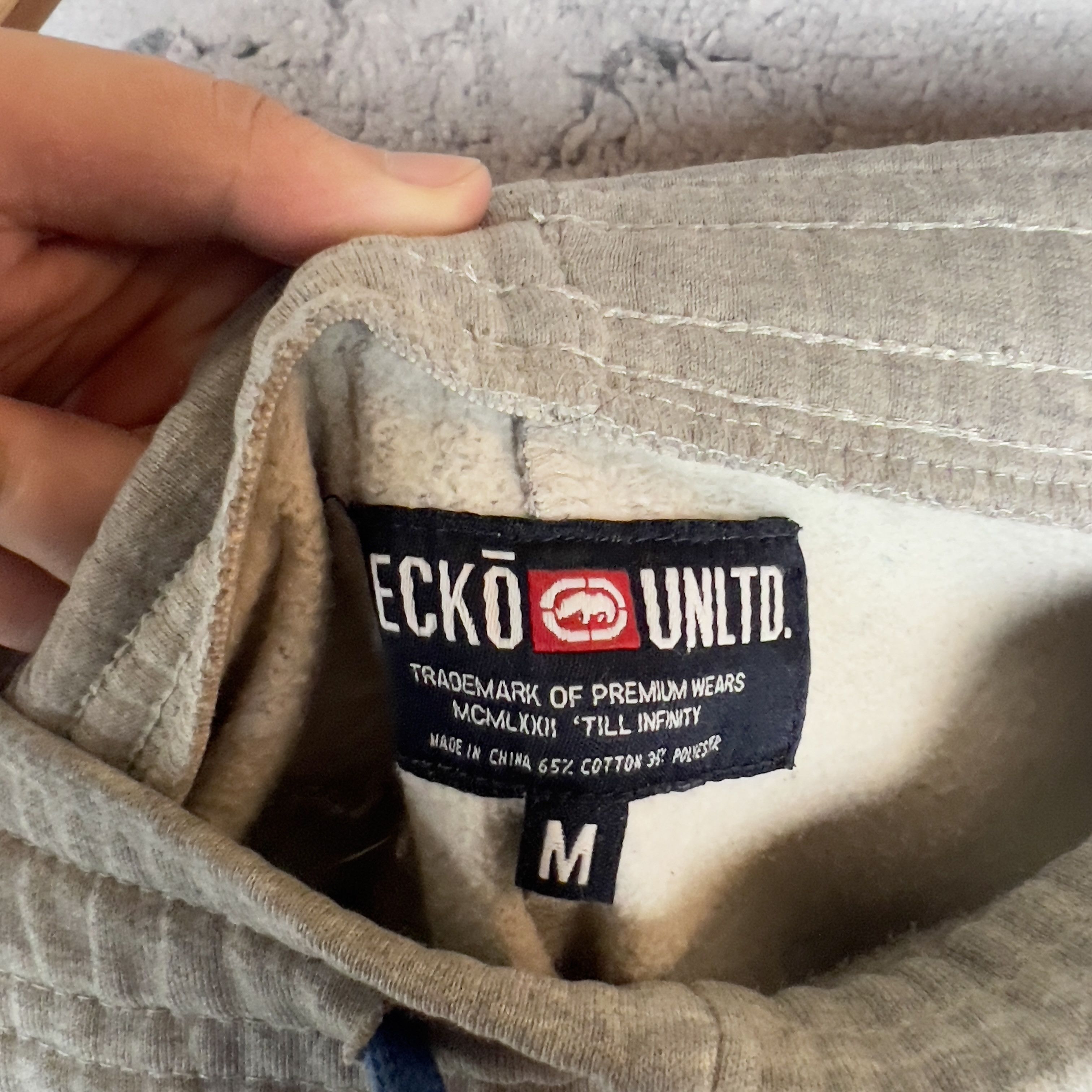Ecko Unltd. Ecko Unltd. Sweatpants Men's Size M Gray Size US 32 / EU 48 - 6 Thumbnail