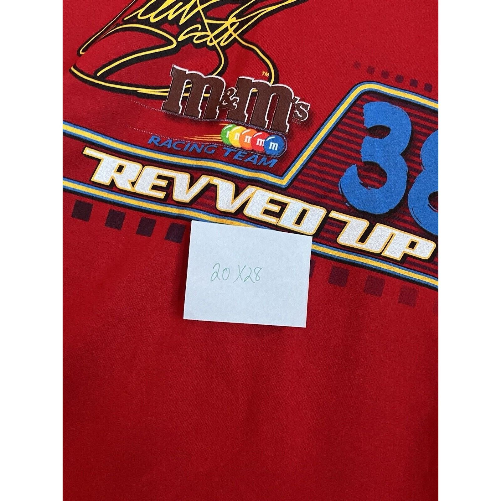 NASCAR VINTAGE NASCAR SKITTLES RACING TEAM ELLIOT SADLER 38 T SHIRT Size US M / EU 48-50 / 2 - 8 Thumbnail