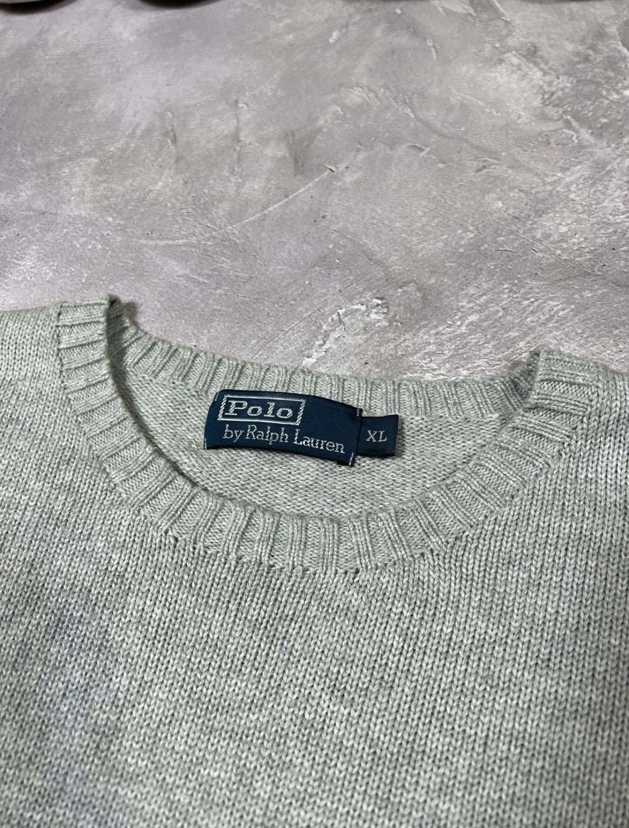 Vintage Vintage Polo Ralph Lauren Y2k Baggy Sweater Size US XL / EU 56 / 4 - 4 Thumbnail