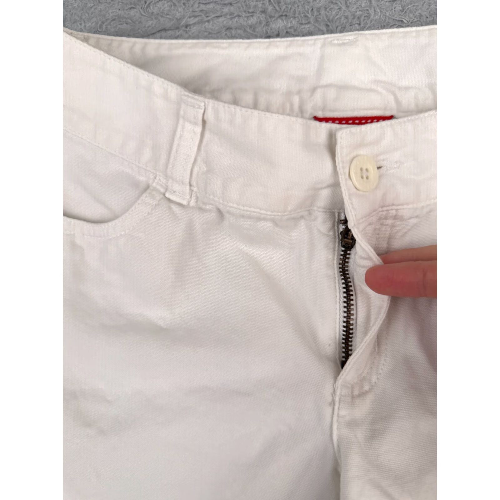 The North Face The North Face Womens Shorts Cargo 28 White 100% Cotton Activewear Casual Travel Workwear Regular Size 26" / US 2 / IT 38 - 6 Thumbnail