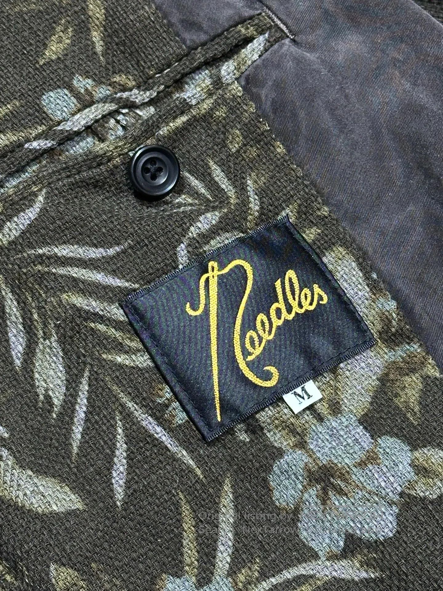Needles Needles Floral Linen Jacket. Size US M / EU 48-50 / 2 - 5 Thumbnail