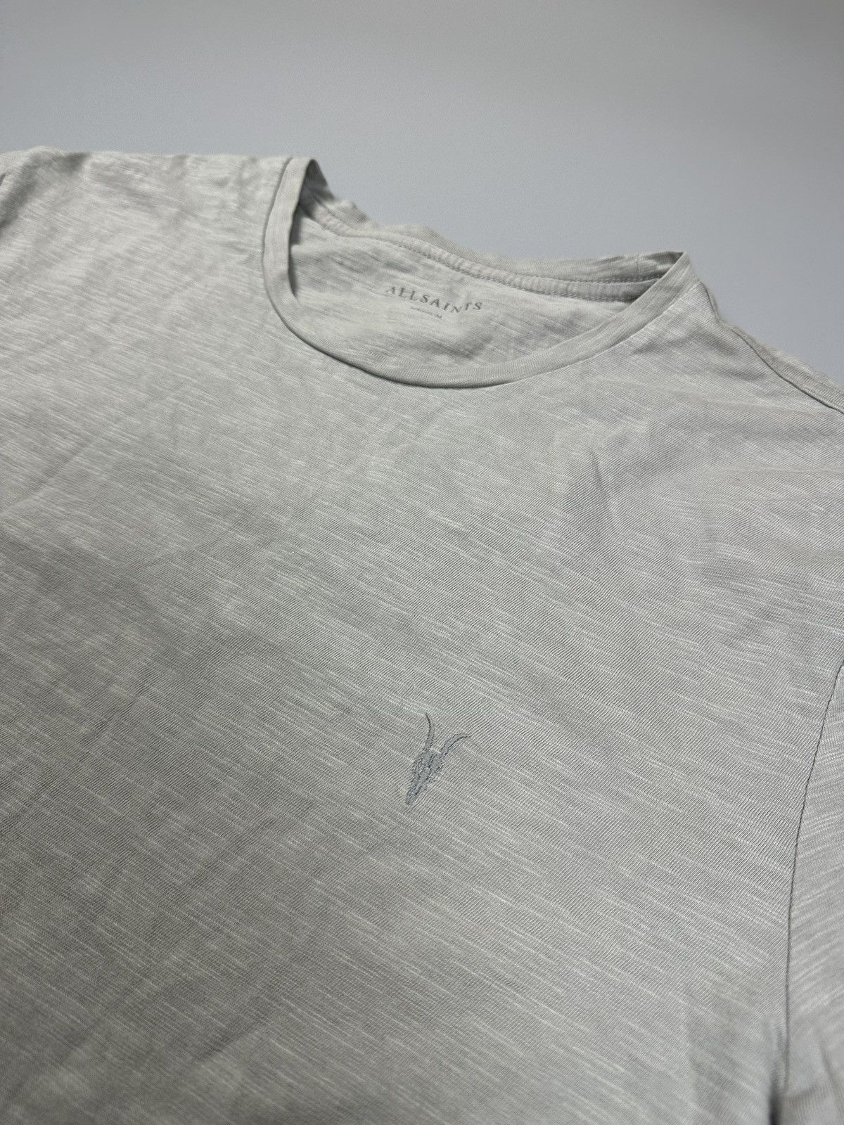 Allsaints AllSaints Basic Beige Cotton Tee Shirt Size US M / EU 48-50 / 2 - 3 Thumbnail
