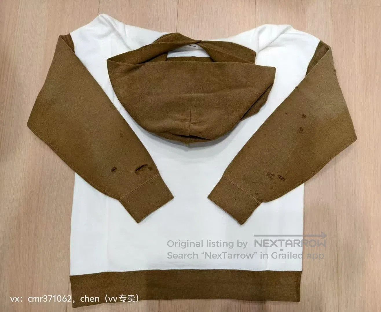 Visvim visvim 20SS Jumbo Distressed Hoodie. Size US M / EU 48-50 / 2 - 7 Thumbnail