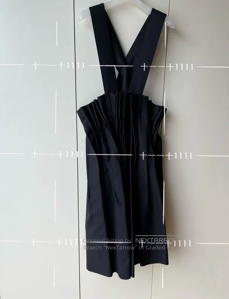 Comme des Garcons Comme Des Garcons Pleated High-Waist Shoulder Strap Skirt Size XS / US 0-2 / IT 36-38 - 6 Thumbnail