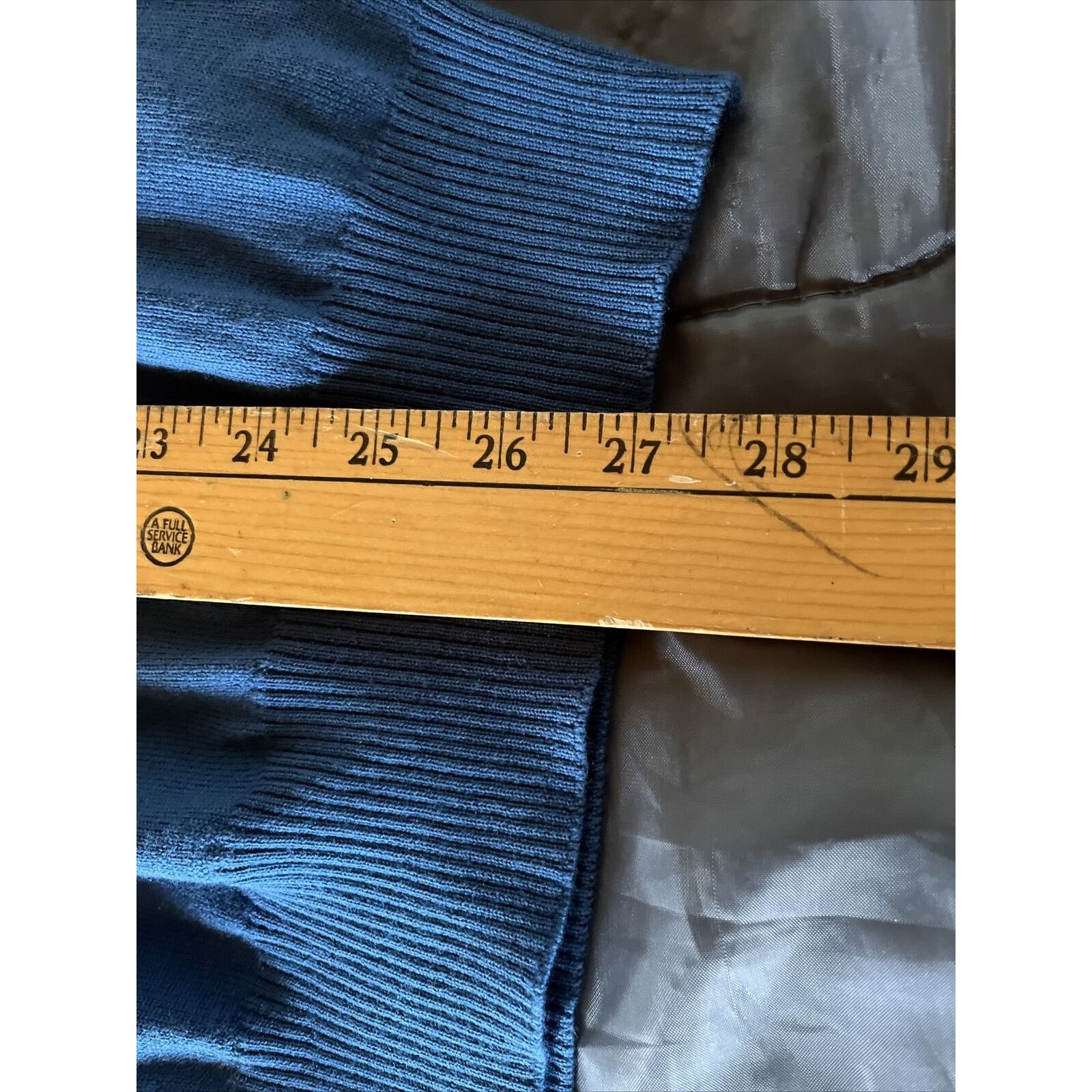 J.Lindeberg J. Lindberg Mens XL Blue Merino Wool V-neck Pullover Sweater Size US XL / EU 56 / 4 - 19 Thumbnail