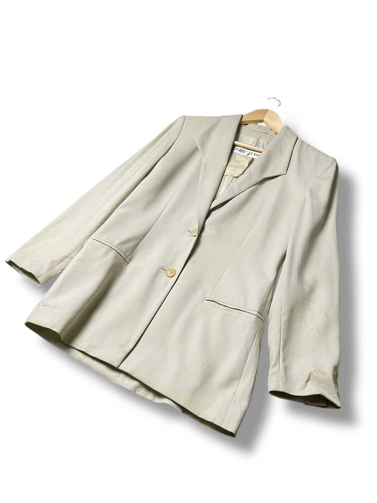 Cerruti 1881 × Designer × Vintage Cerruti 1881 Button Blazer (54) Size US XXS / EU 40 - 7 Thumbnail