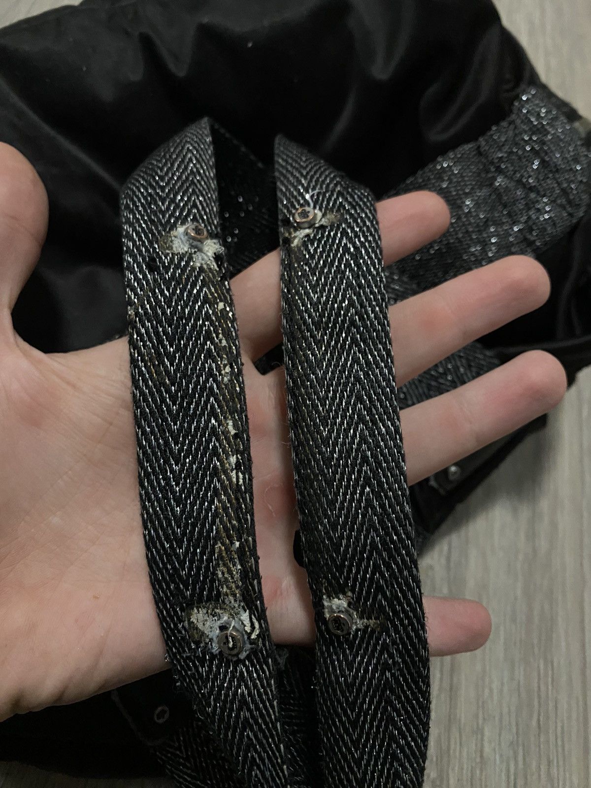 Juicy Couture Vintage Juice Couture Bag Glitter Over Night Black Y2K Size ONE SIZE - 11 Thumbnail