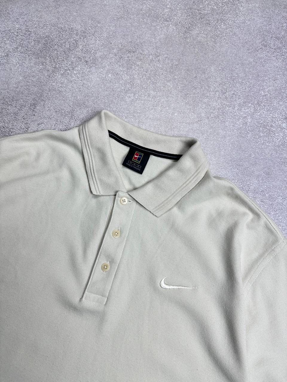 Nike × Vintage Vintage 90s Nike Challenge Court Andre Agassi Polo Shirt Y2K Size US M / EU 48-50 / 2 - 4 Thumbnail