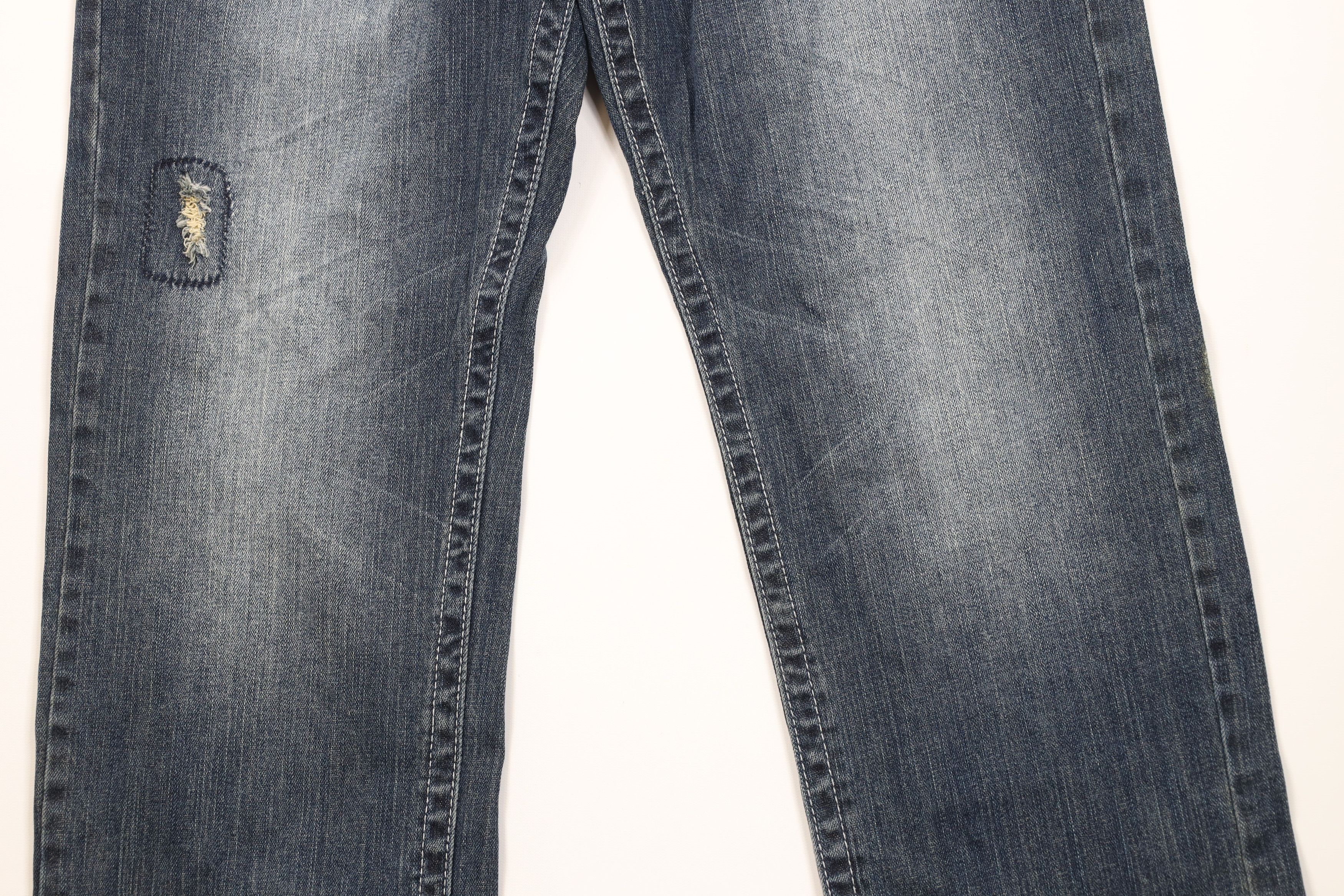 Pelle Pelle Vintage 90s Y2K Pelle Pelle Wide Leg Denim Jeans Blue Size US 36 / EU 52 - 3 Thumbnail