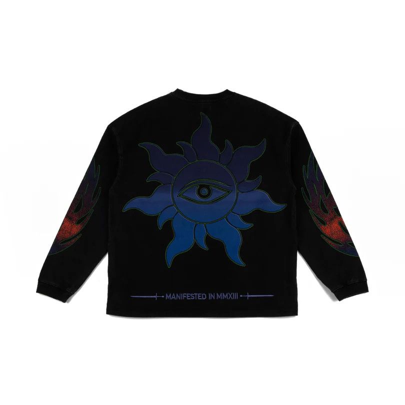 Godspeed Godspeed 'U.A.P' Black Wash LS Tee Size US M / EU 48-50 / 2 - 2 Thumbnail