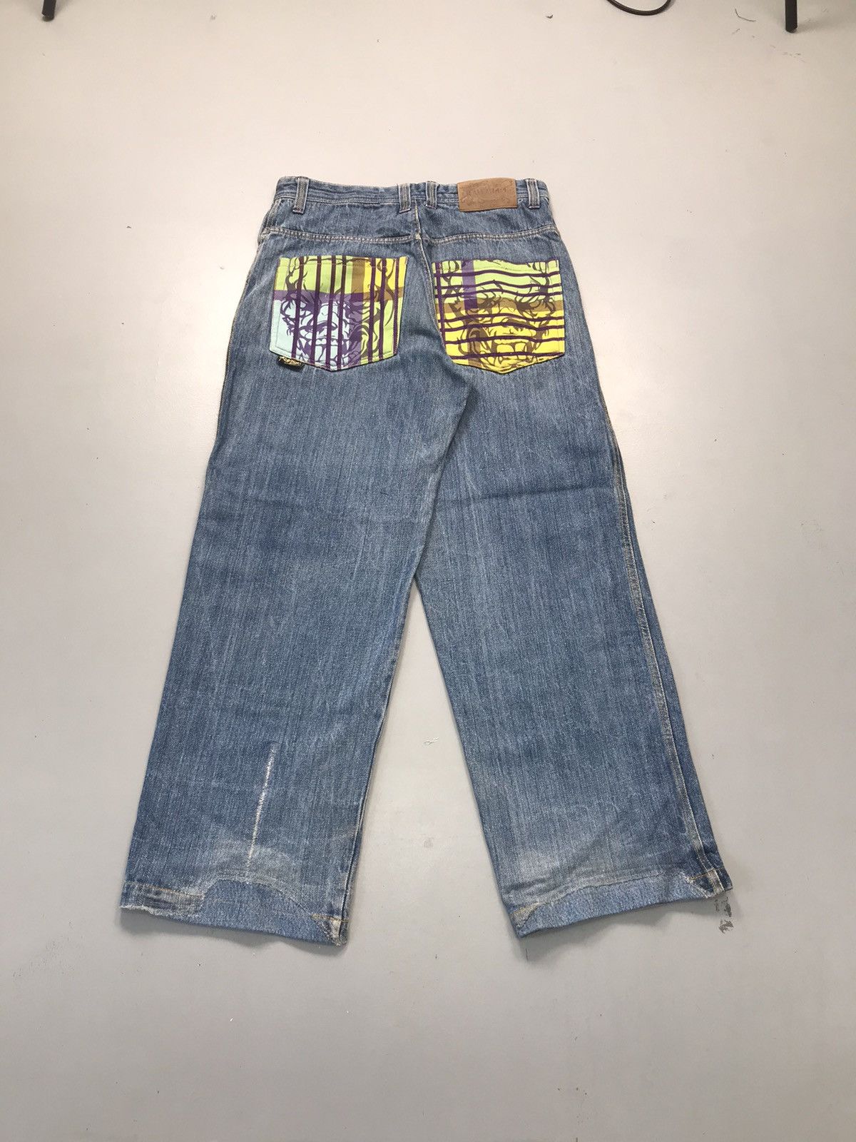 Southpole Vintage Rawblue embroidered denim Size US 34 / EU 50 - 1 Thumbnail
