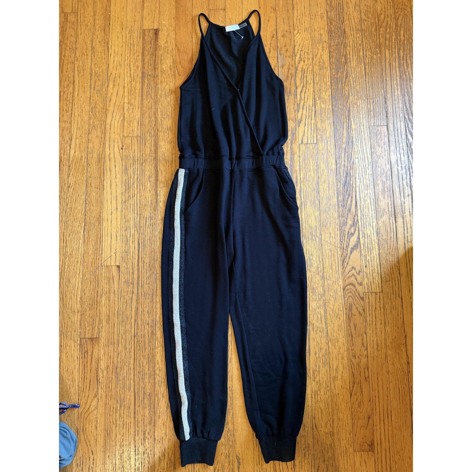 Ramy Brook Ramy Brook Jumpsuit Womens Small Black Metallic Size 27" / US 4 / IT 40 - 1 Thumbnail