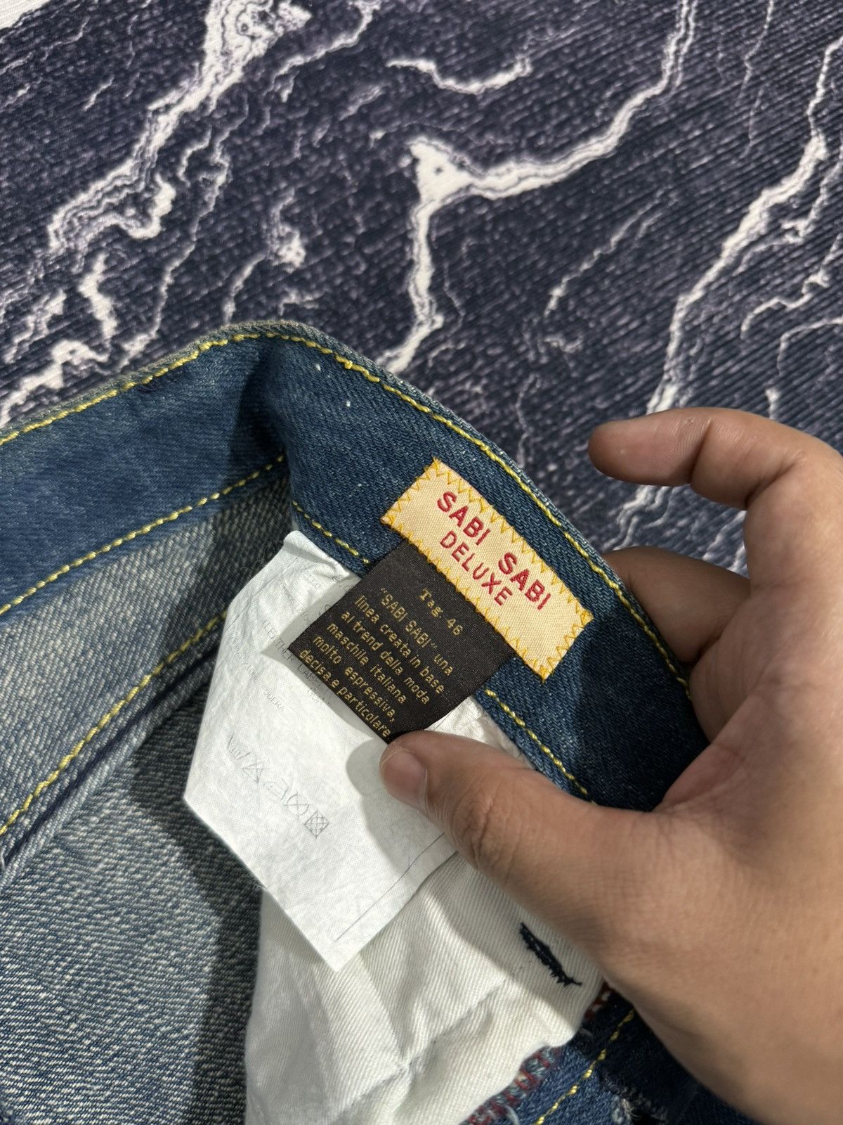 Japanese Brand Sabi sabi deluxe japanese brand jeans Size US 29 - 10 Thumbnail