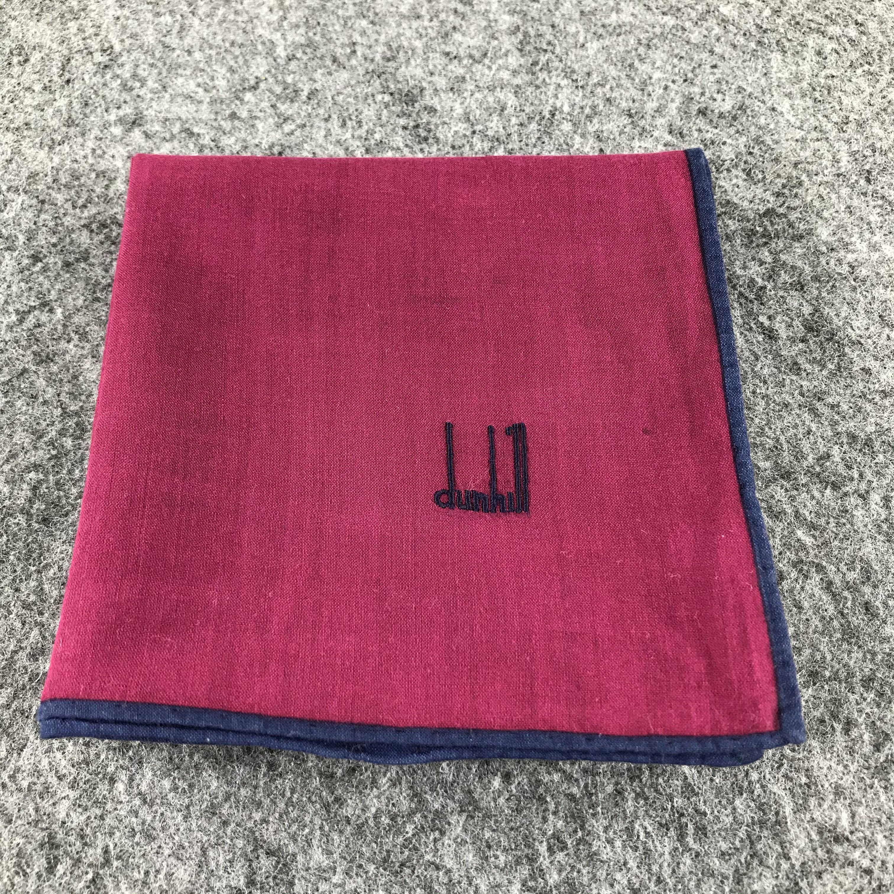 Alfred Dunhill × Vintage Dunhill Handkerchief Neckerchief Bandana SCT097 Size ONE SIZE - 6 Thumbnail
