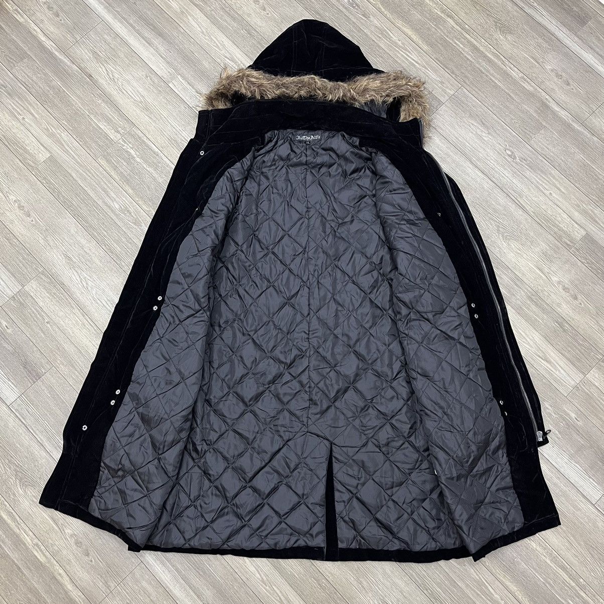 If Six Was Nine × In The Attic × Le Grande Bleu (L.G.B.) Vintage In The Attic Velour Fireman Parka Fur Jacket Size US L / EU 52-54 / 3 - 2 Thumbnail