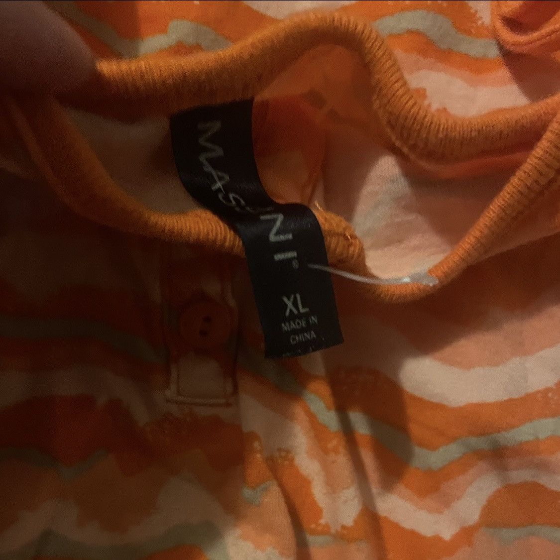 Other Orange print empire waist maxi dress with adjustable straps Size XL / US 12-14 / IT 48-50 - 4 Thumbnail