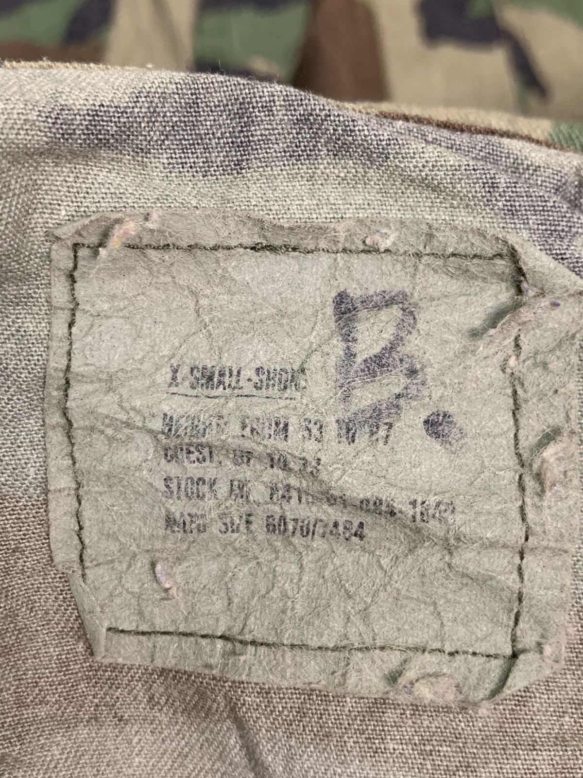 Other Rare Design Vintage US Army M-65 Woodland Camo Field Jacket Size S / US 4 / IT 40 - 4 Thumbnail