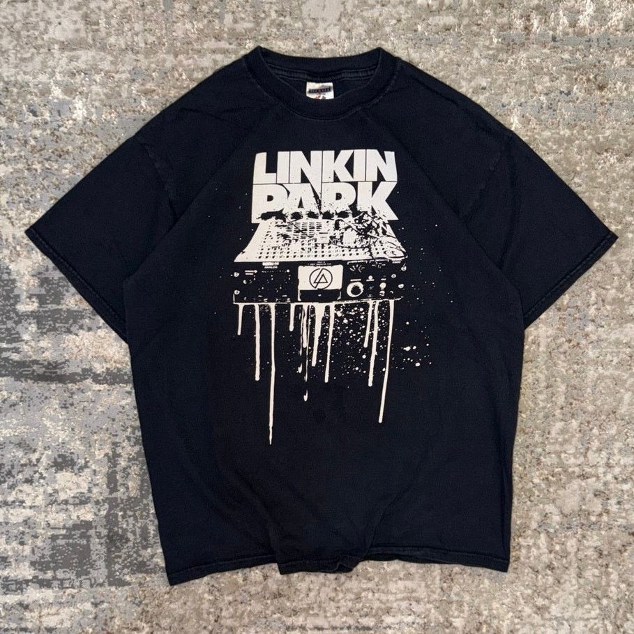 Jerzees Linkin Park Y2K Band Tee Size Mens Large Size US XL / EU 56 / 4 - 1 Thumbnail