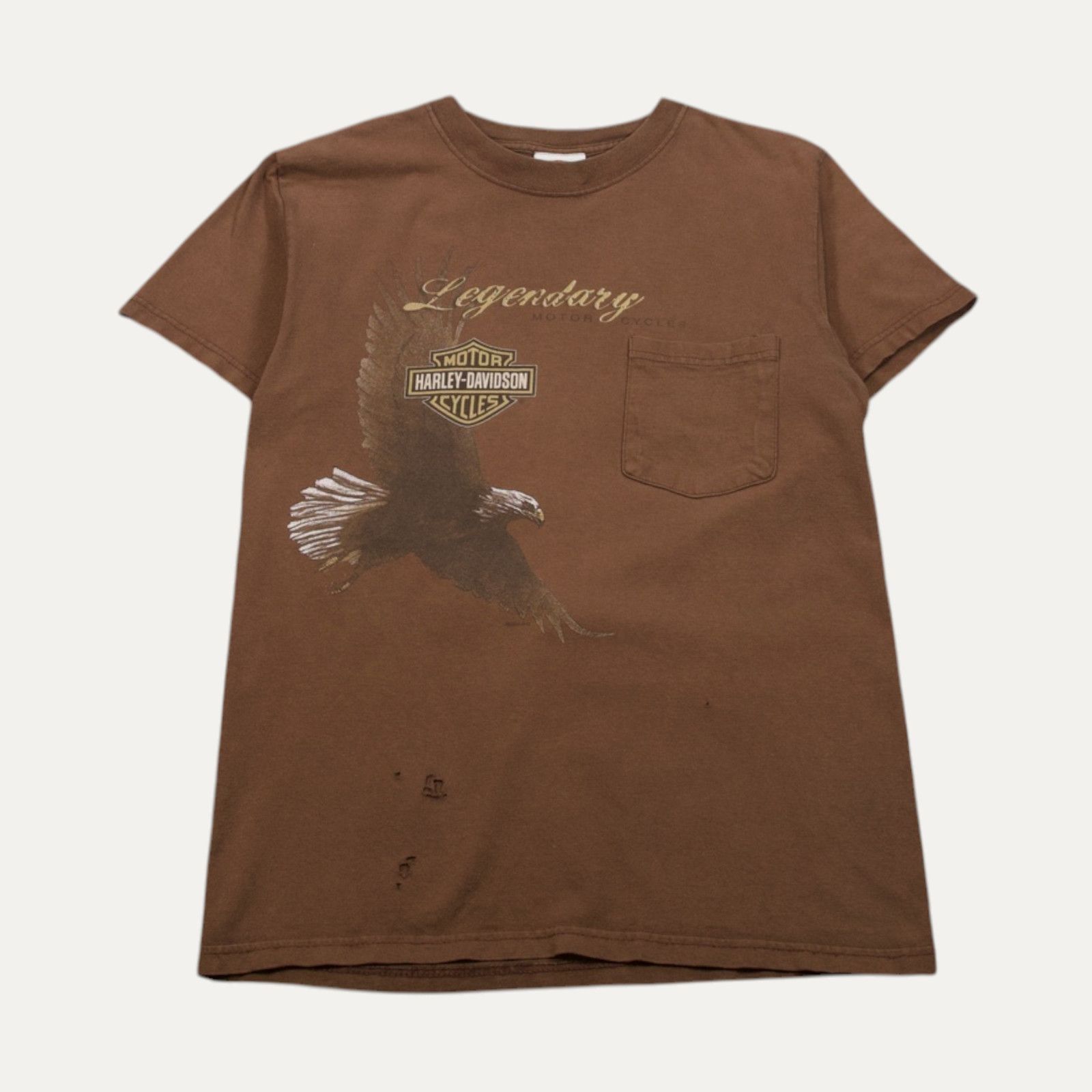 Vintage Vintage Harley Davidson Eagle T-Shirt Size US S / EU 44-46 / 1 - 1 Thumbnail