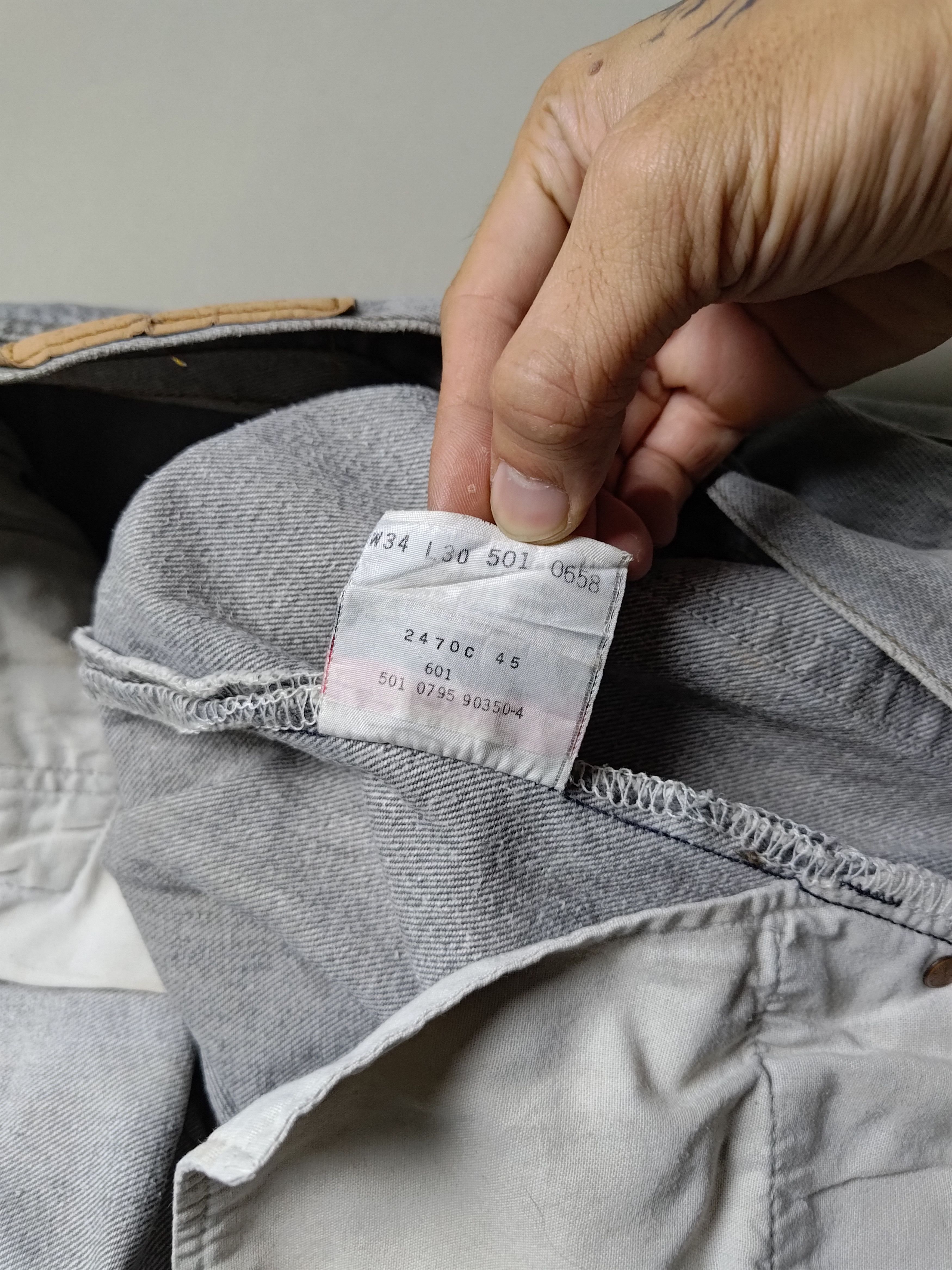 Levi's Sold Out - Vintage Levi's 501 Black 0658 34*30 Usa Size US 34 / EU 50 - 6 Thumbnail