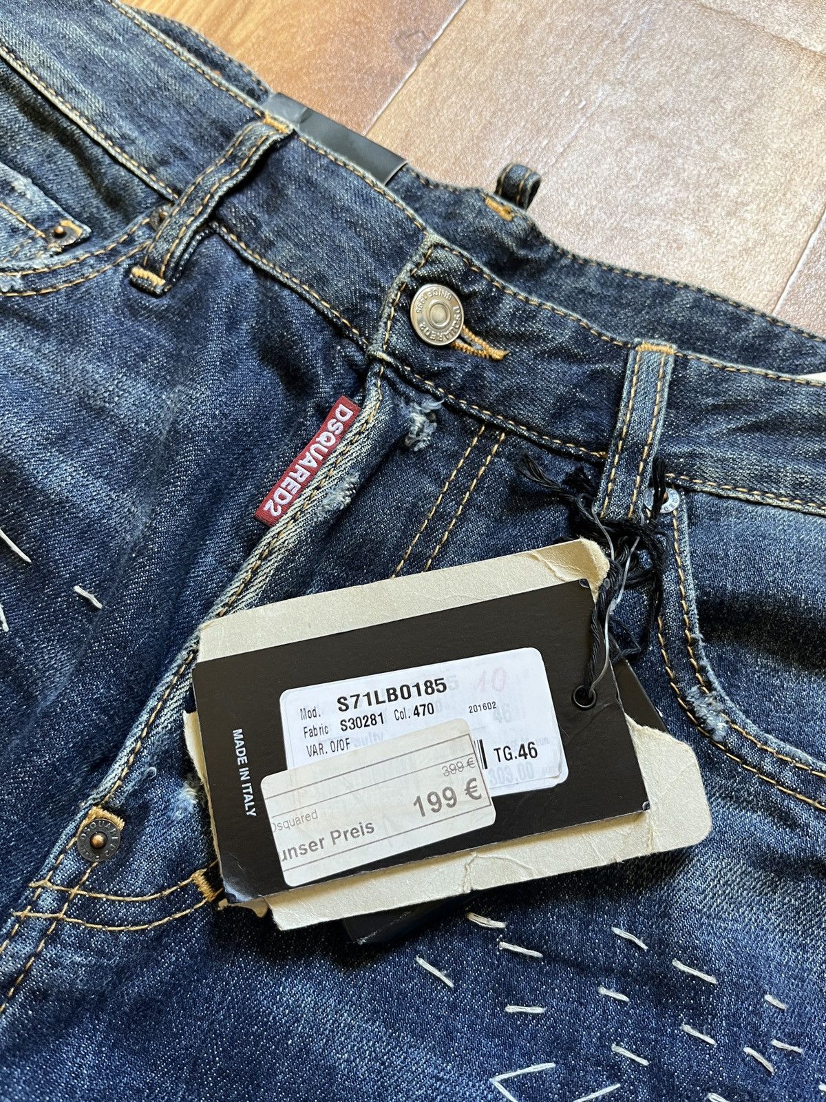 Dsquared2 Dsquared2 super baggy distressed jeans Size US 36 / EU 52 - 3 Thumbnail