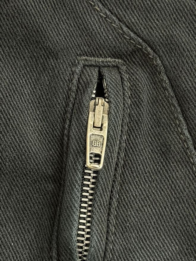 Balenciaga Denim Unity Racer Jacket Runway Size US S / EU 44-46 / 1 - 6 Thumbnail