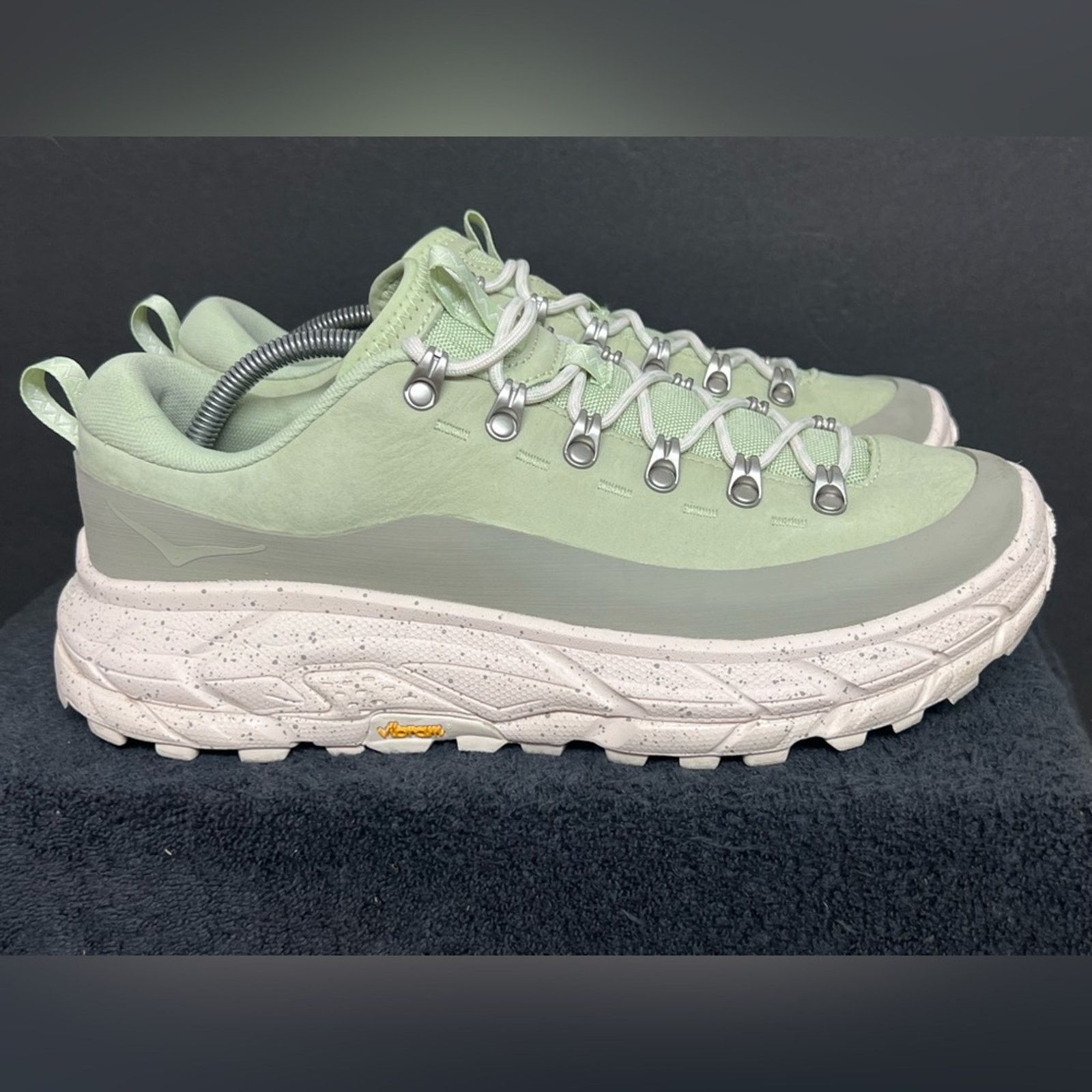 Hoka Hoka One U Tor Summit Seed Green Eggnog Shoes Men 10 W11 Size US 10 / EU 43 - 4 Thumbnail