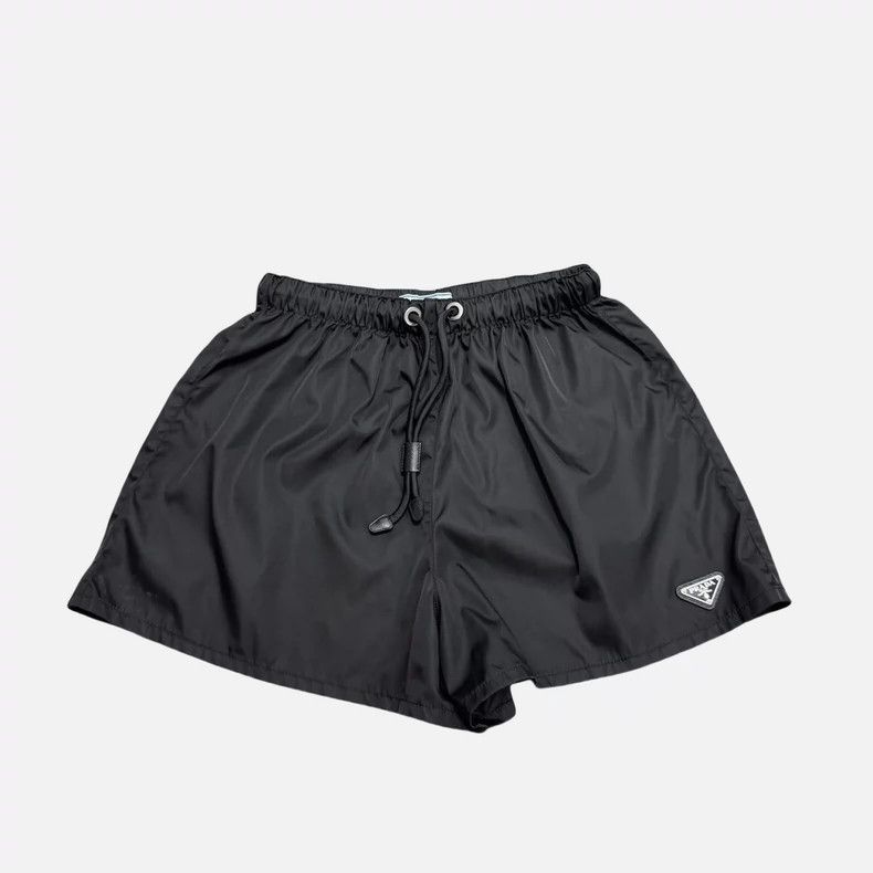 Prada Prada Metal nylon triangle drawstring functional shorts 250 Size US 26 / EU 42 - 1 Thumbnail