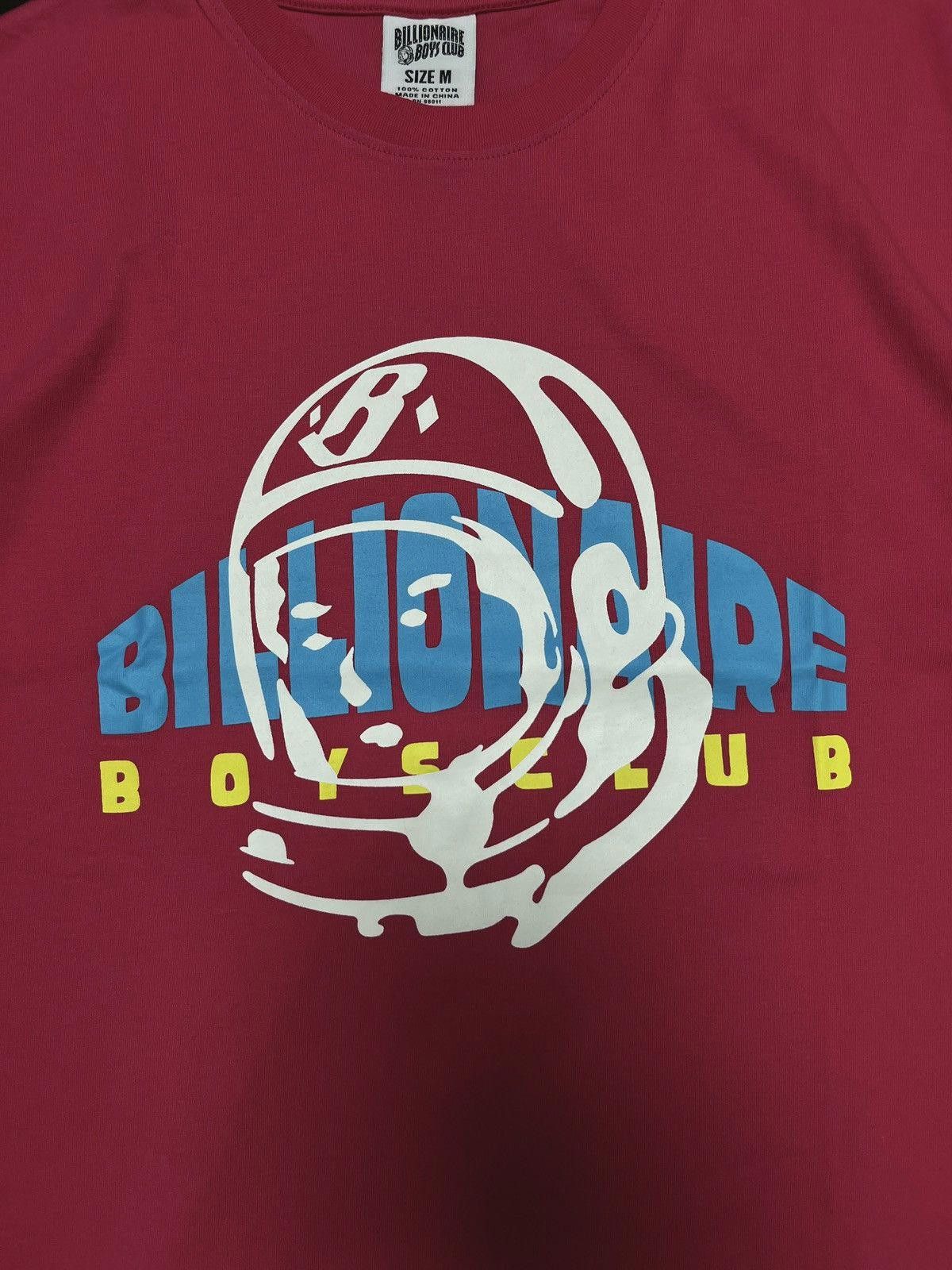 Billionaire Boys Club Rare Billionaire Boys Club BBC Astronaut Head Rose Red Tee Size US M / EU 48-50 / 2 - 2 Thumbnail