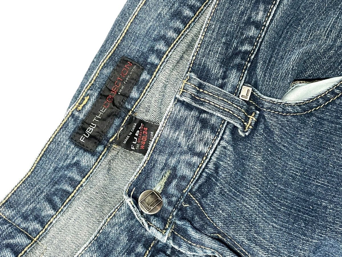 Fubu Y2K FUBU Embroidered Jeans 40x32 Size US 40 / EU 56 - 6 Thumbnail