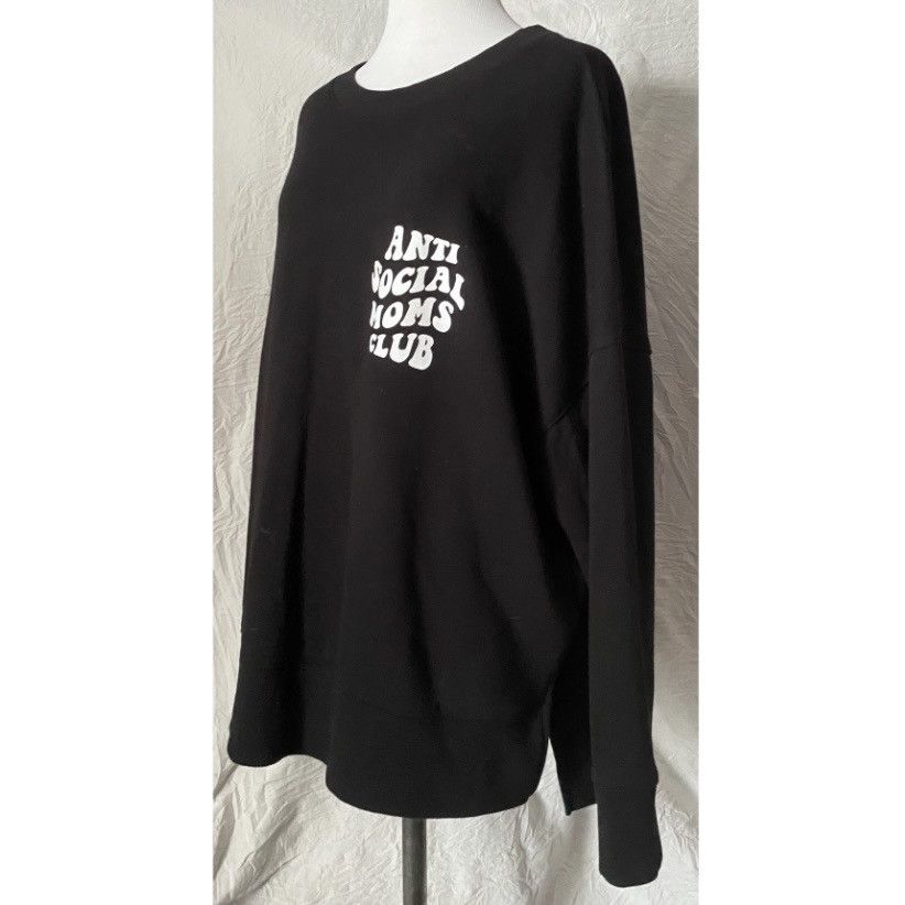 Vintage Anti-Social Mom’s Club, Custom, Crewneck Sweatshirt, XL/2XL Size XXL / US 16-18 / IT 52-54 - 6 Thumbnail