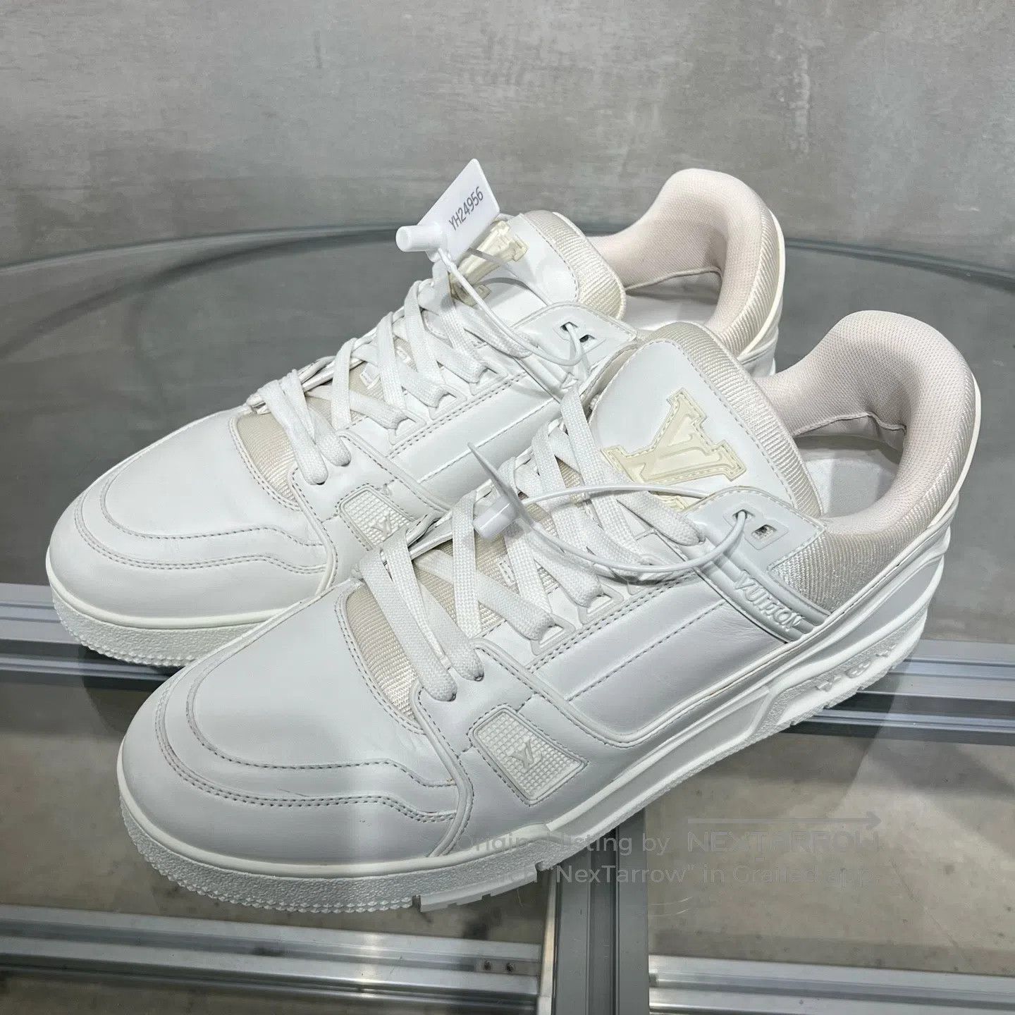 Louis Vuitton Louis Vuitton Trainer Pure White shoes Size US 10.5 / EU 43-44 - 1 Thumbnail