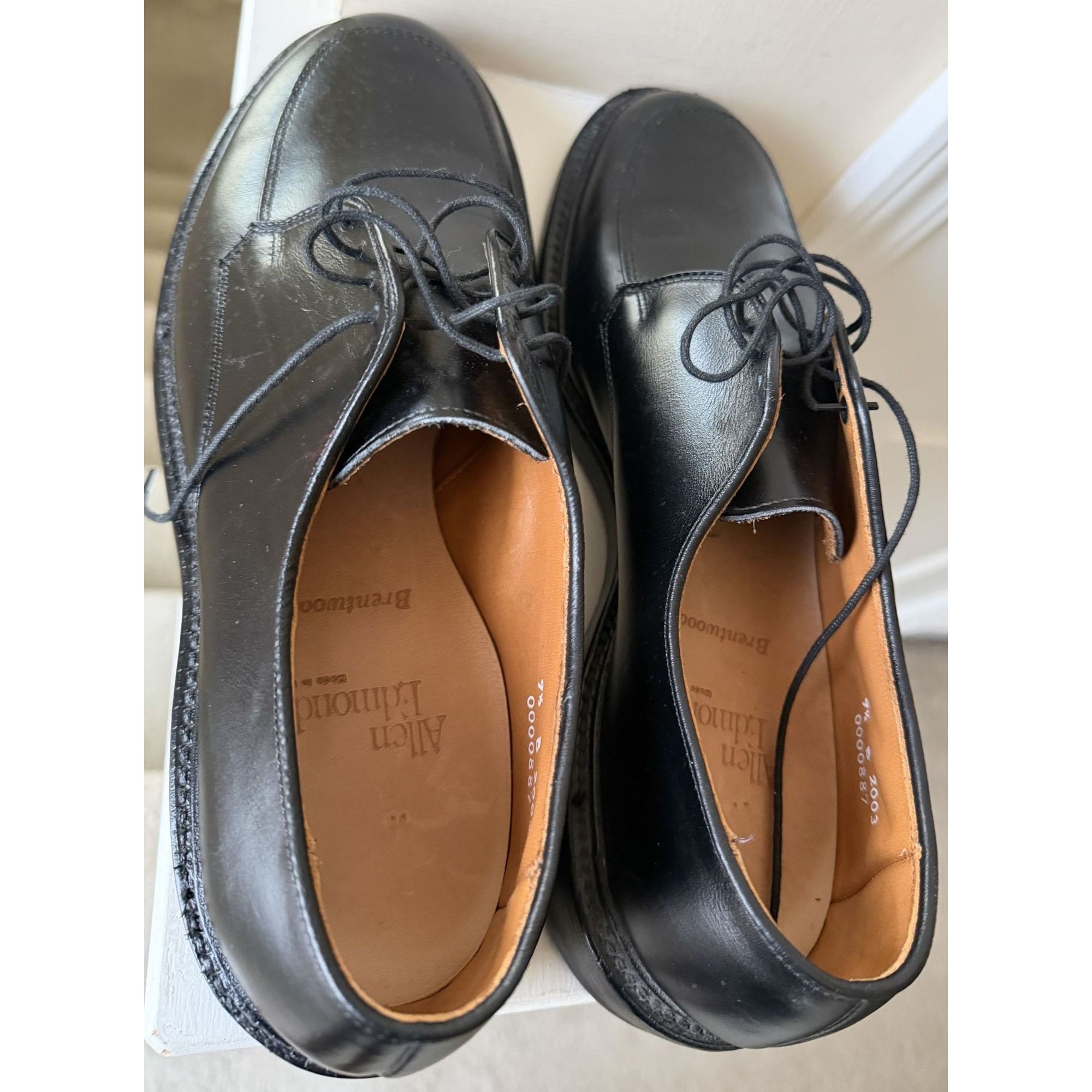 Allen Edmonds Allen Edmonds Brentwood Black Dress Shoes Size 9 Narrow Size US 9 / EU 42 - 2 Thumbnail