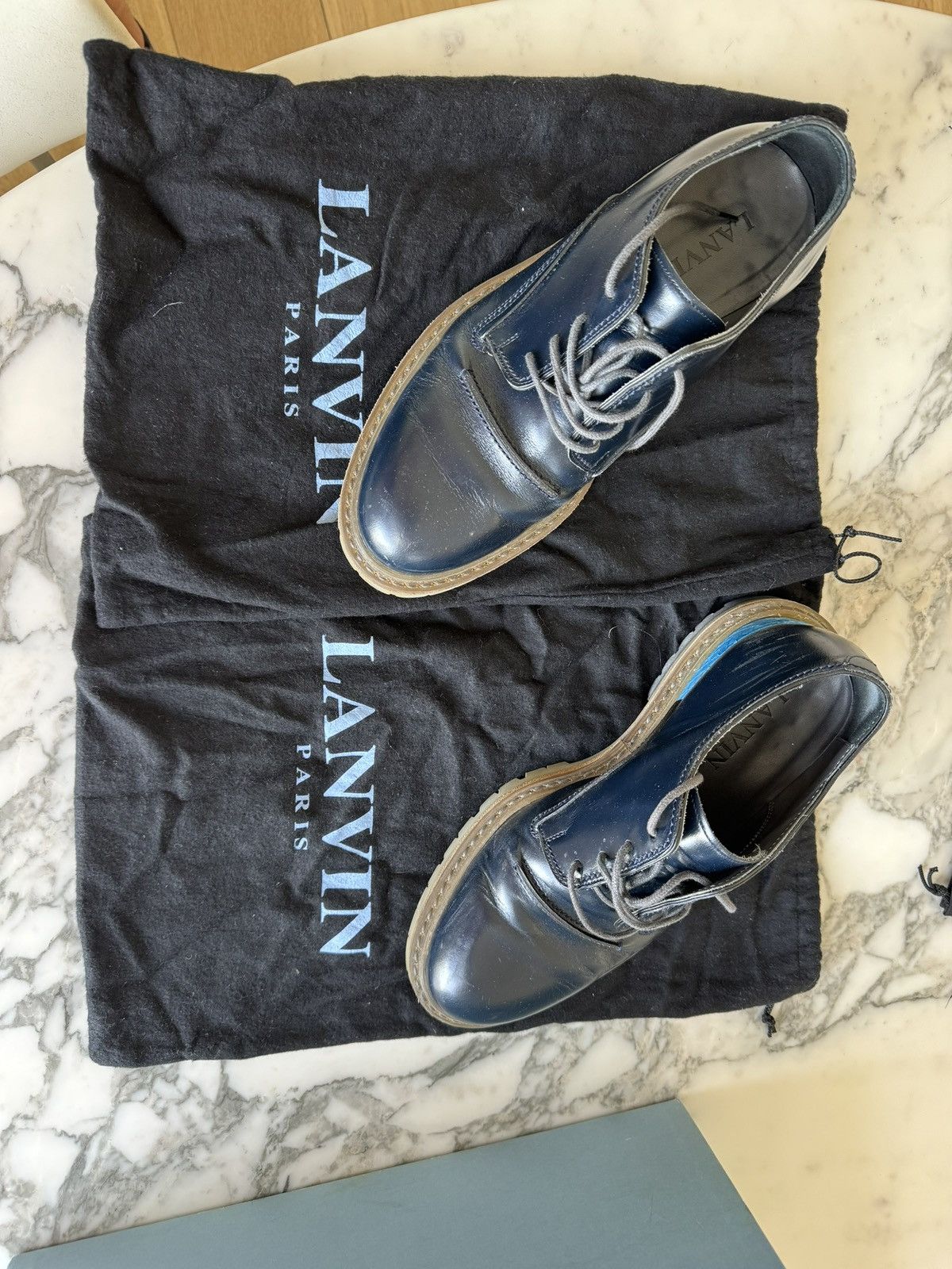 Lanvin Lanvin lace up shoes Size US 6.5 / EU 39-40 - 4 Thumbnail