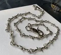 VIBE Streetwear Eye Trippy Evil Jewerly Necklace Chain Art Size ONE SIZE - 6 Thumbnail