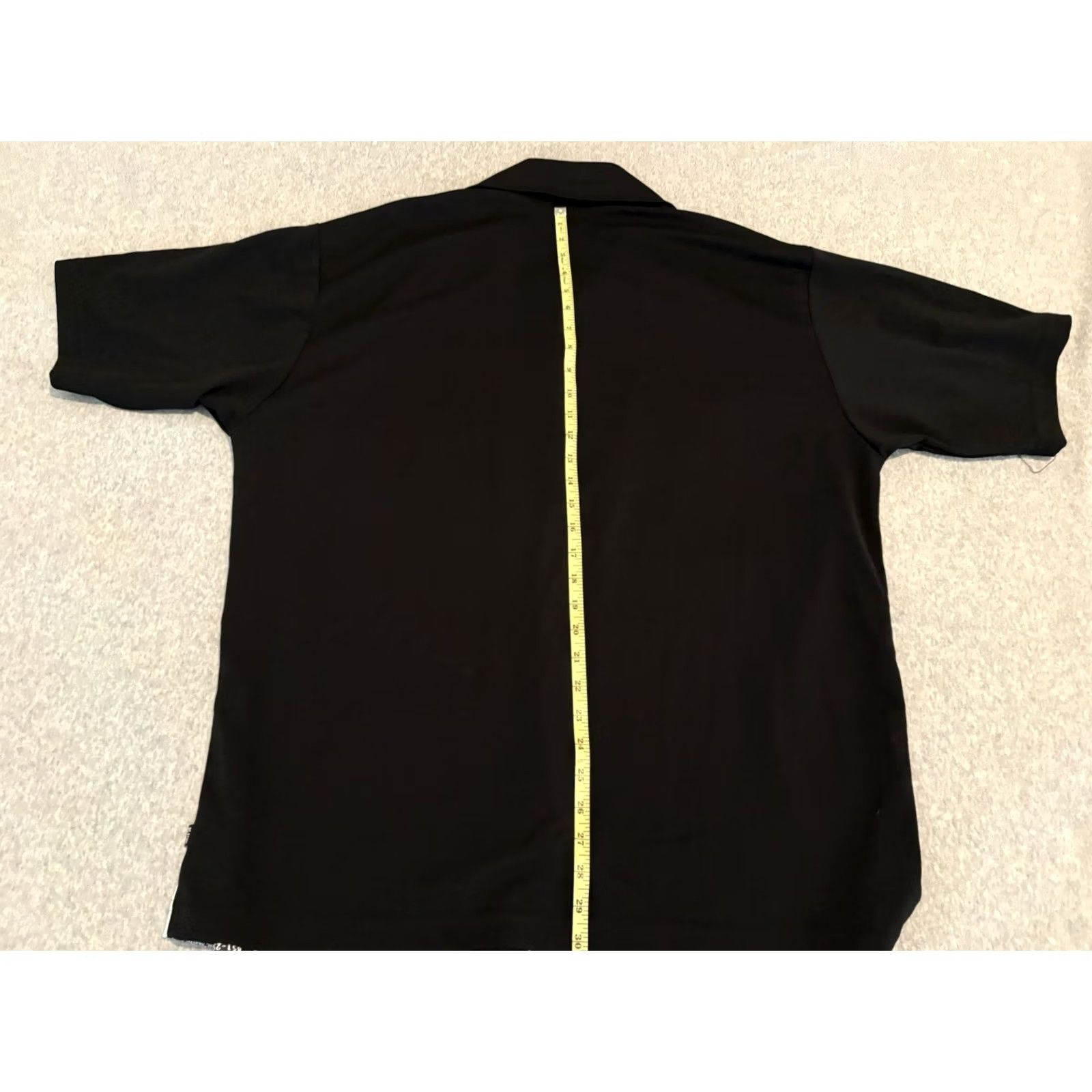 Vintage VINTAGE BC Ethic Button-Up Shirt Mens 2XL Black Short Sleeve Polyester Size US XXL / EU 58 / 5 - 6 Thumbnail