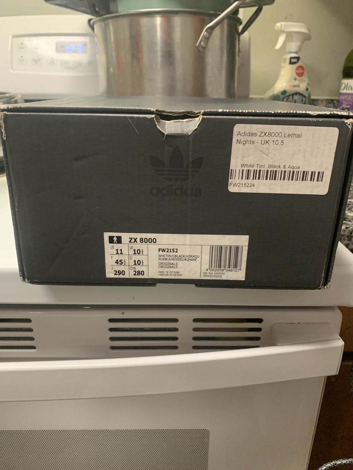 （＾_＾） Adidas ZX 8000 leathal nights