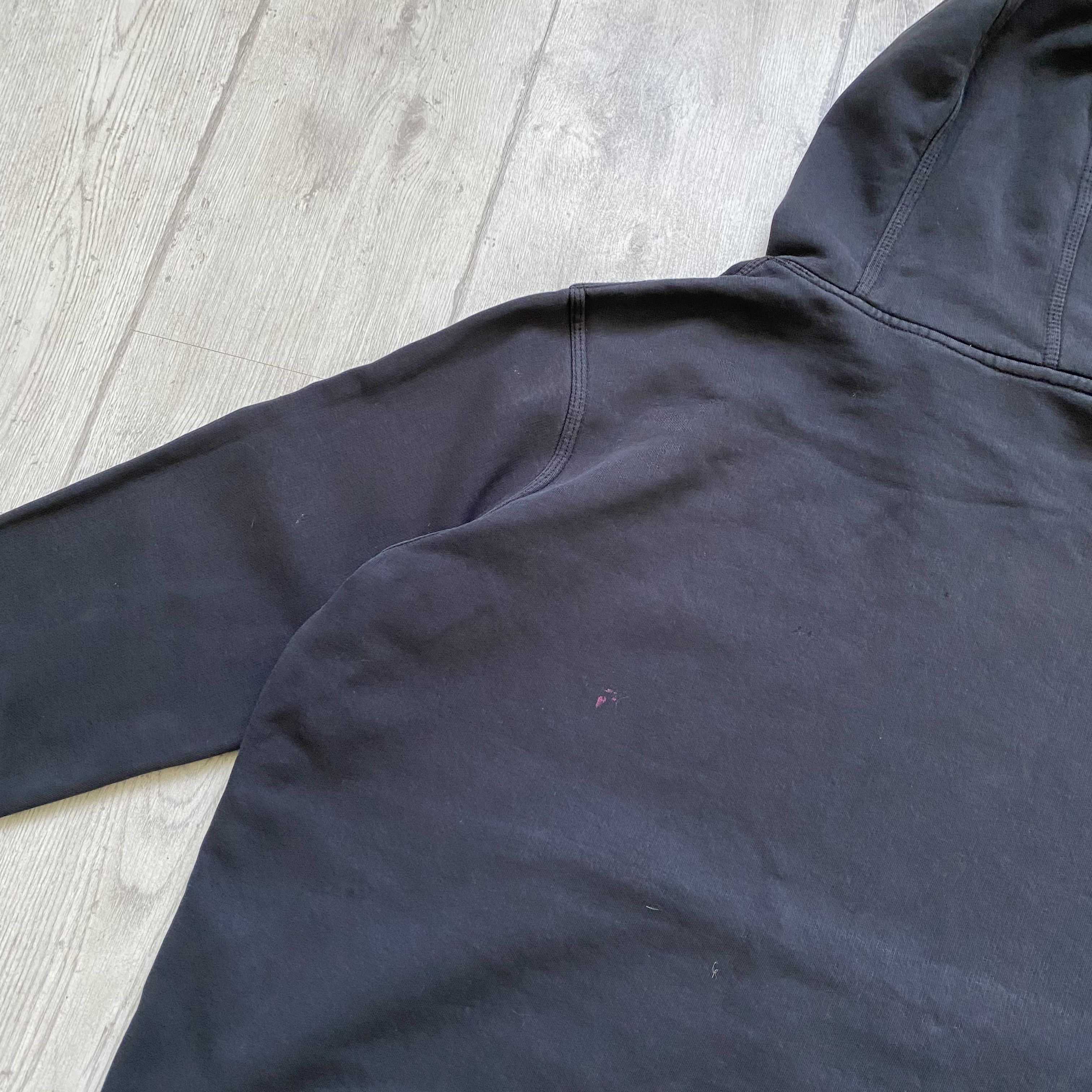 Nike 🛹 Distressed Nike hoodie center logo Vintage style skater Size US M / EU 48-50 / 2 - 11 Thumbnail