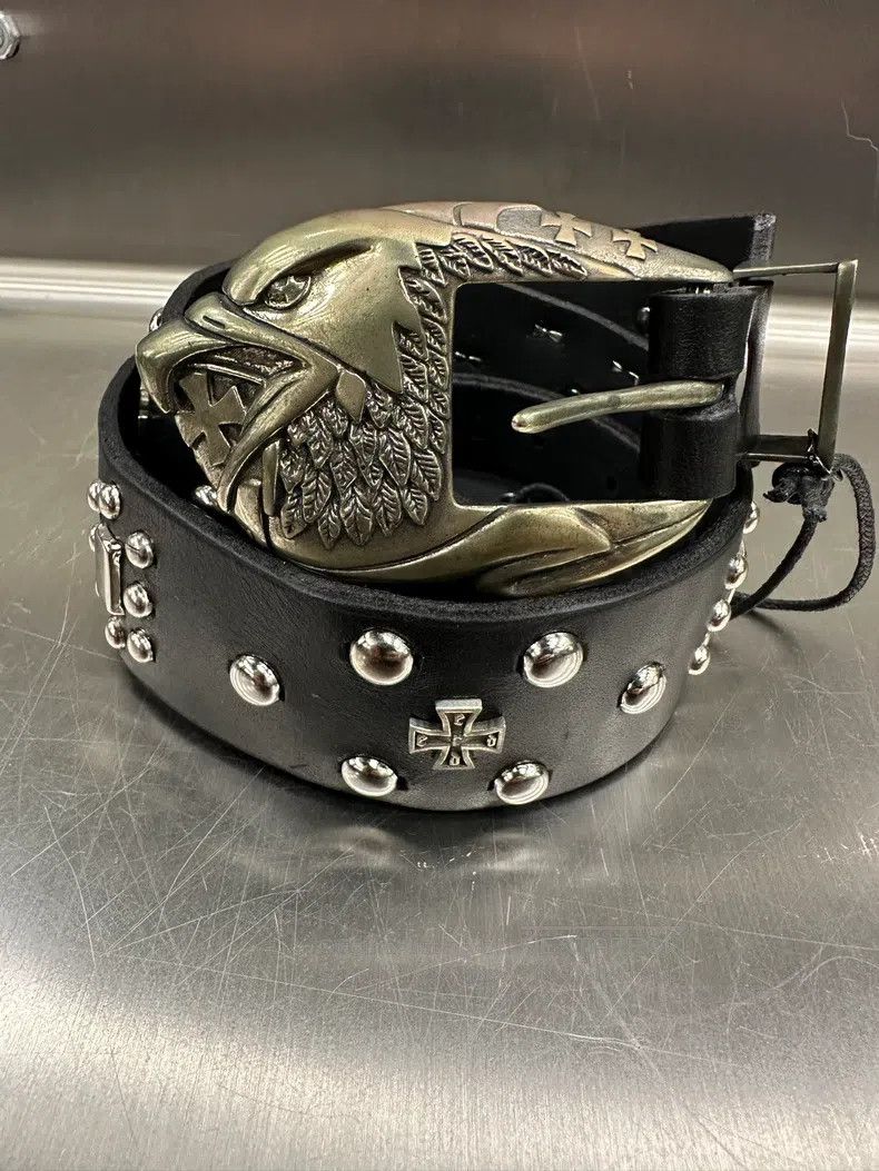 Enfants Riches Deprimes Enfants Riches Deprimes Eagle Studs Belt Size ONE SIZE - 2 Thumbnail